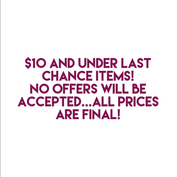 Other - $10 and under last chance items Other - $10 and under last chance items